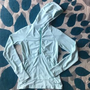 Athleta half zip with hood XXS